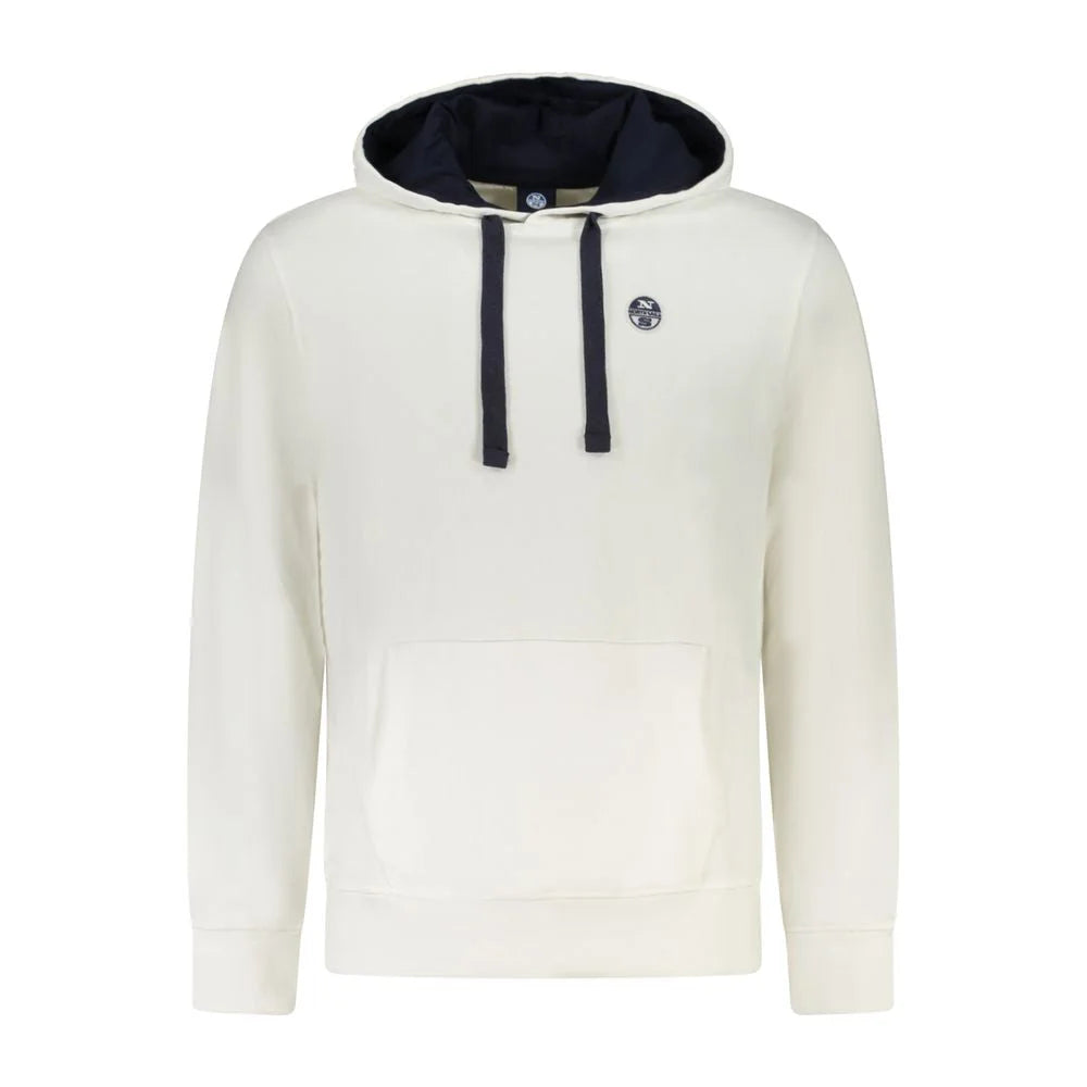North Sails White Cotton Sweatshirt - Sweatshirts