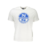 North Sails White Cotton T-Shirt - T-Shirts