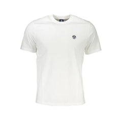 North Sails White Cotton T-Shirt - T-Shirts