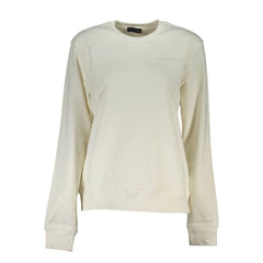 North Sails White Cotton Women Sweater - Sweatshirts