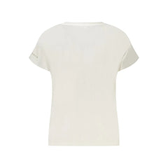 North Sails White Cotton Women T-Shirt - T-Shirts