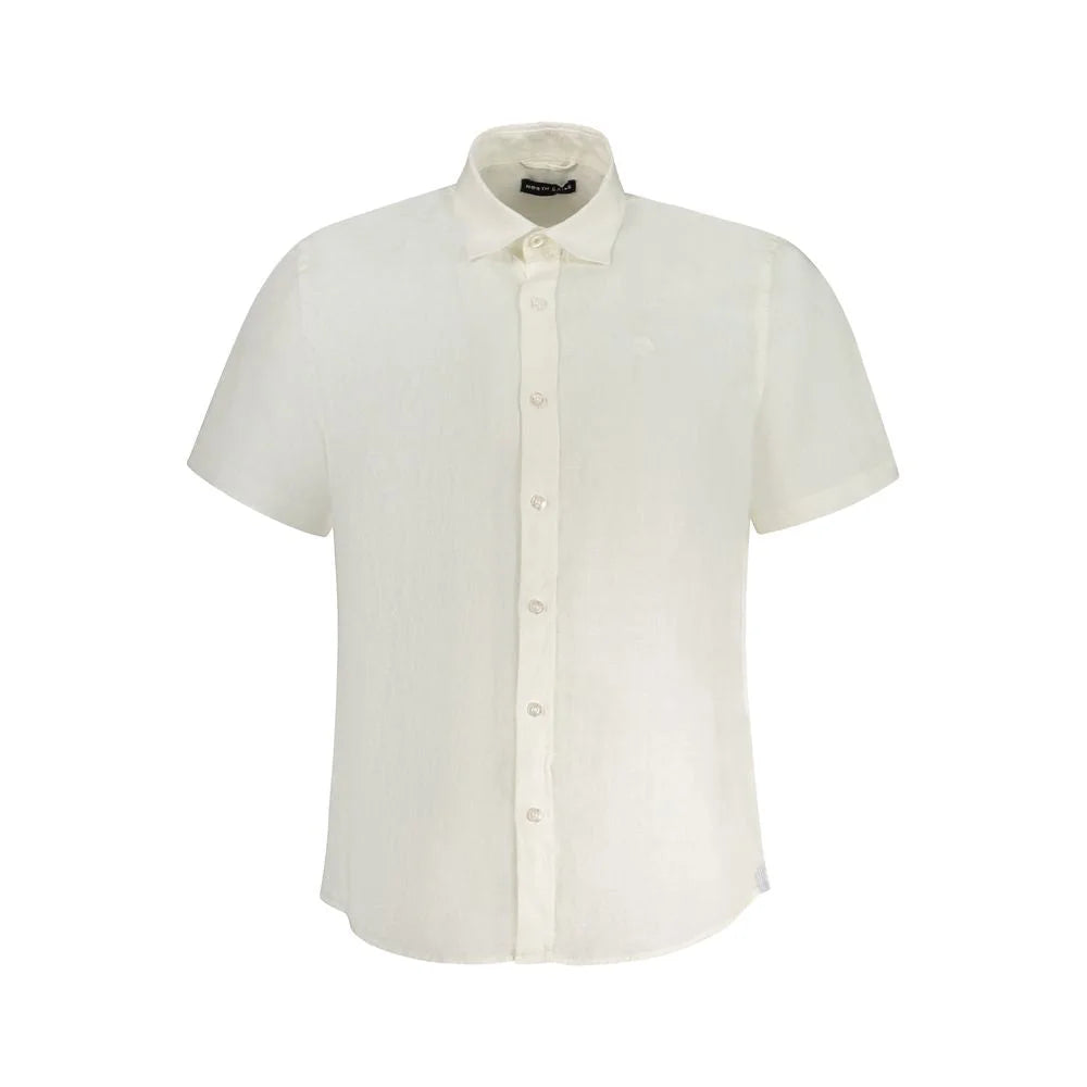 North Sails White Linen Shirt - Shirts