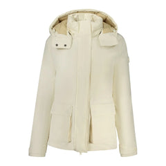North Sails White Polyester Women Parka Jacket