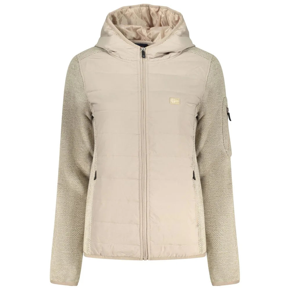 Norway 1963 Beige Polyester Women Jacket - Sport Jackets