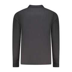 Norway 1963 Black Cotton Men Polo Shirt