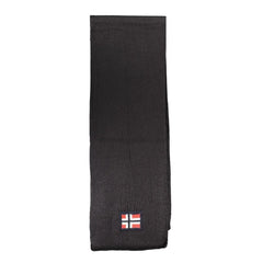 Norway 1963 Black Marabou Men Scarf - Scarves & Shawls