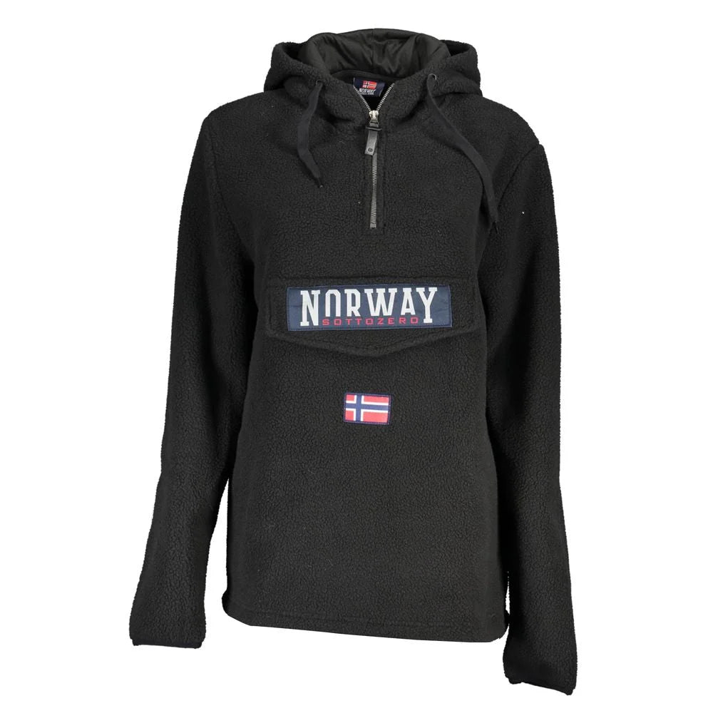 Norway 1963 Black Polyester Women Sweater - XL