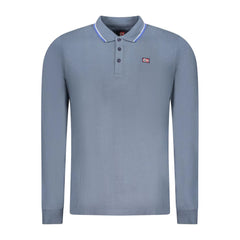 Norway 1963 Blue Cotton Men Polo Shirt