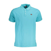 Norway 1963 Blue Cotton Men Polo Shirt - Polos