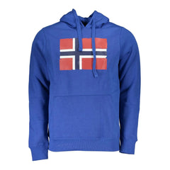 Norway 1963 Blue Cotton Men Sweater - Hoodies