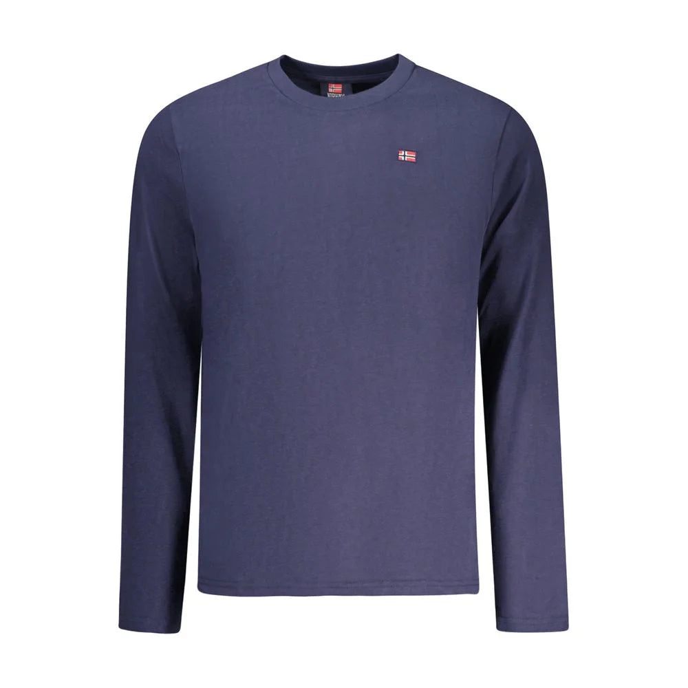 Norway 1963 Blue Cotton Men T-Shirt - T-Shirts