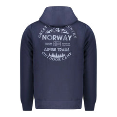 Norway 1963 Blue Cotton Sweatshirt - Sweatshirts