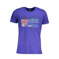Norway 1963 Blue Cotton T-Shirt - XL - T-Shirts