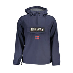Norway 1963 Blue Polyester Men Jacket - Windbreakers