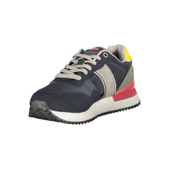 Norway 1963 Blue Polyester Men Sneaker
