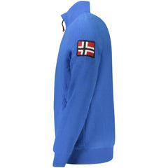 Norway 1963 Blue Polyester Men Sweater - Sweatshirts