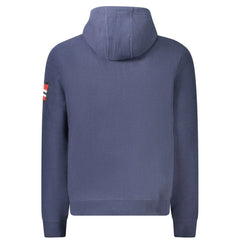 Norway 1963 Blue Polyester Men’s Hooded Sweater - Hoodies