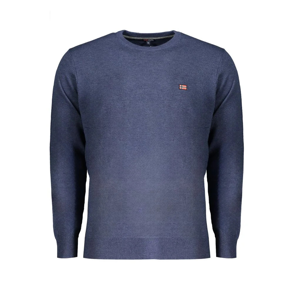 Norway 1963 Blue Polyester Sweater