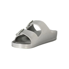 Norway 1963 Gray Plastic Women Sandal - Sandals