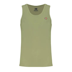 Norway 1963 Green Cotton Men Shirt - Tank Tops