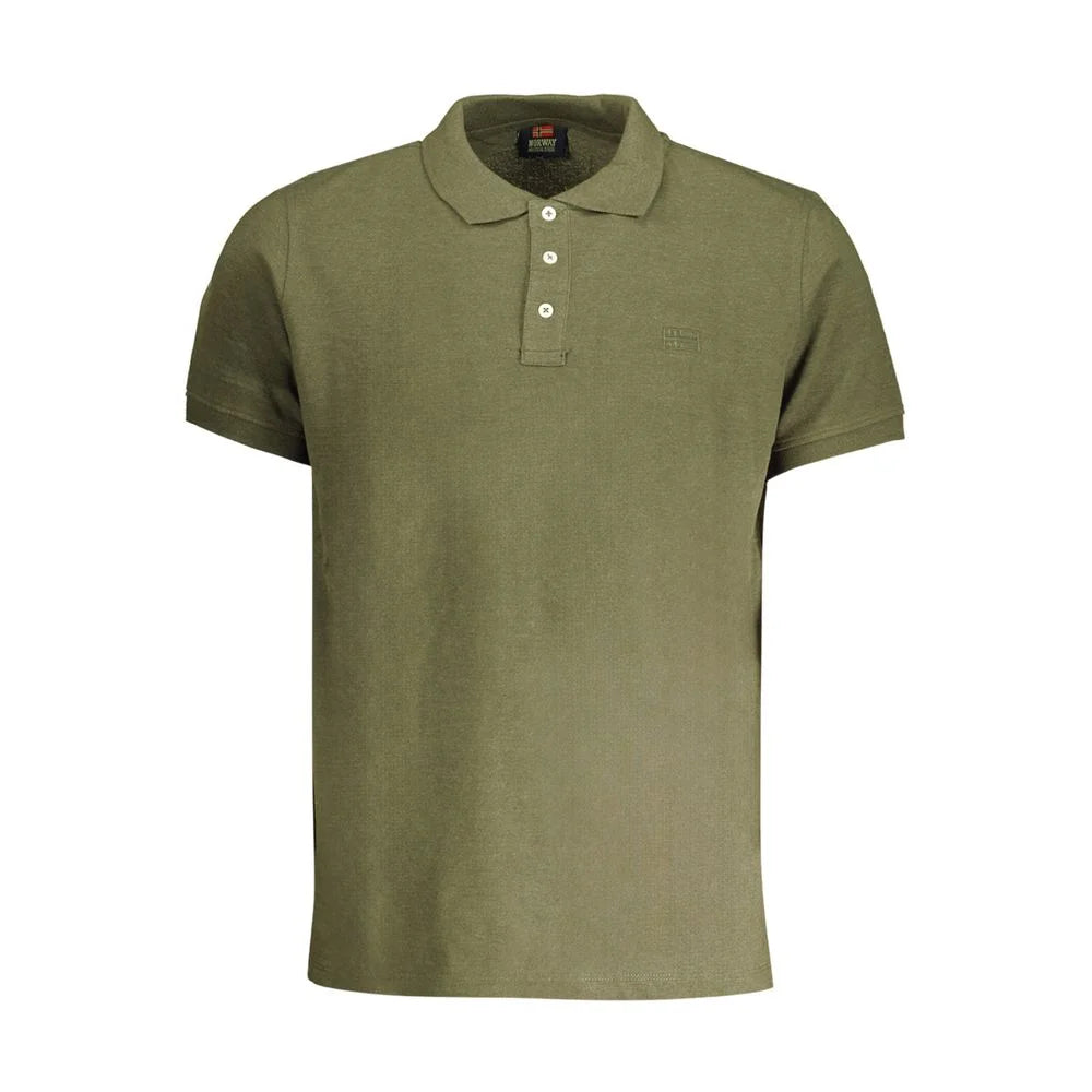 Norway 1963 Green Cotton Polo Shirt - Polos