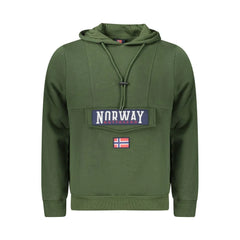 Norway 1963 Green Cotton Sweatshirt - Hoodies