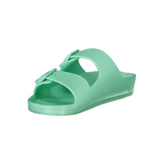 Norway 1963 Green Plastic Women Sandal - Sandals