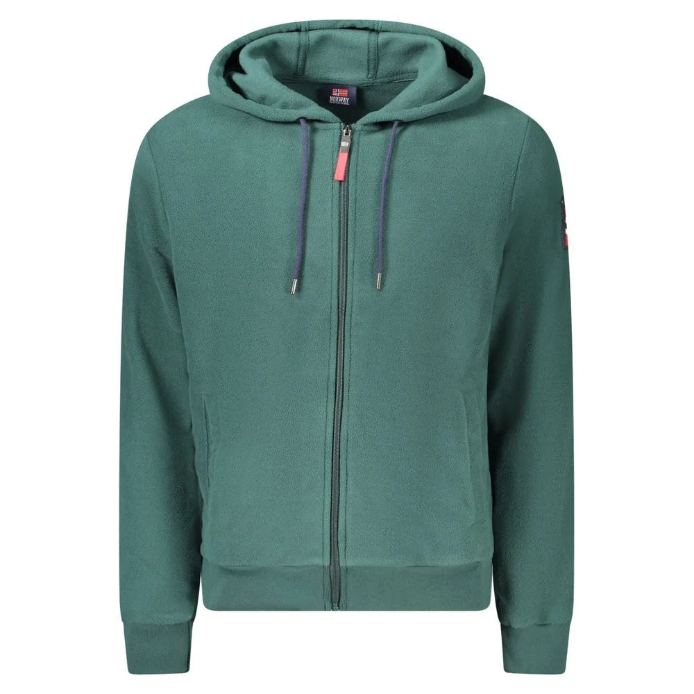 Norway 1963 Green Polyester Men Sweater - Hoodies