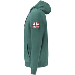 Norway 1963 Green Polyester Men Sweater - Hoodies