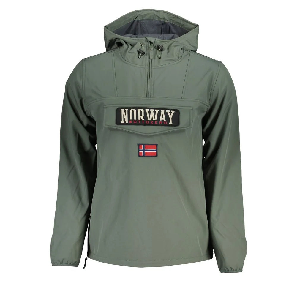 Norway 1963 Green Polyester Men’s Jacket - XXL