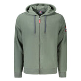 Norway 1963 Green Polyester Men’s Sweatshirt with Hood - Hoodies