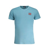 Norway 1963 Light Blue Cotton Men T-Shirt - T-Shirts