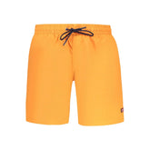 Norway 1963 Orange Polyamide Swimwear - Boardshorts