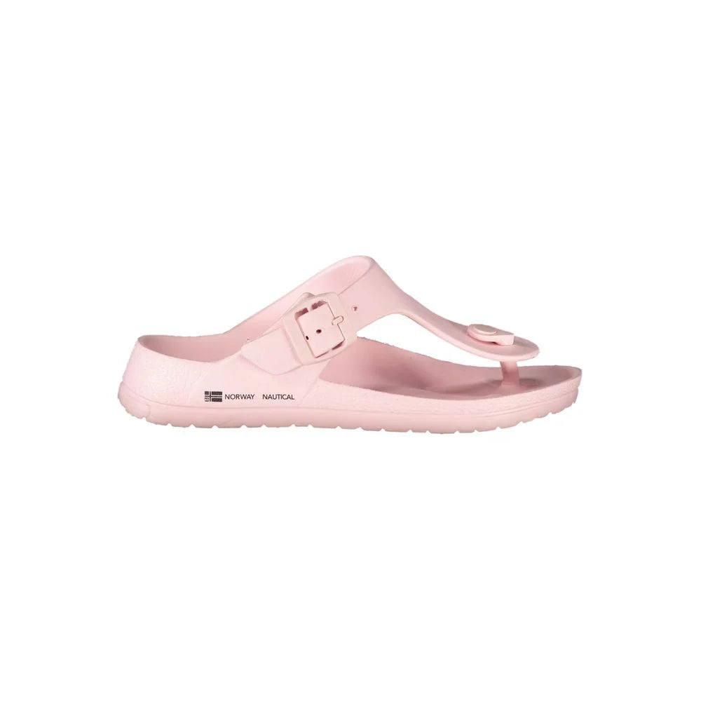 Norway 1963 Pink Plastic Women Sandal - Sandals