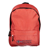 Norway 1963 Red Polyester Men Backpack - Backpacks