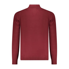 Norway 1963 Red Polyester Men Sweater