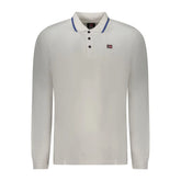 Norway 1963 White Cotton Men Polo Shirt
