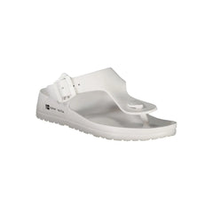 Norway 1963 White Plastic Women Sandal - Sandals