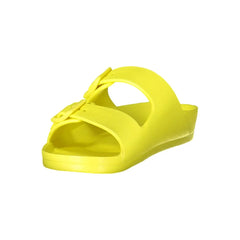 Norway 1963 Yellow Plastic Women Sandal - Sandals