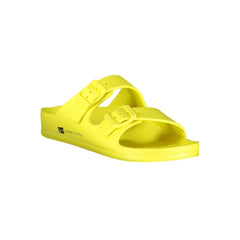 Norway 1963 Yellow Plastic Women Sandal - Sandals