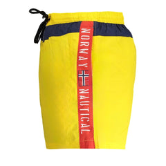 Norway 1963 Yellow Polyester Swimwear - Swim Boxers