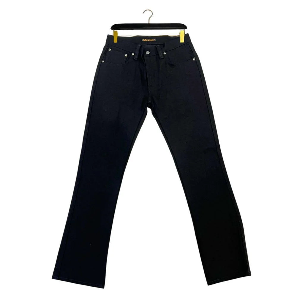 Nudie Jeans Black Cotton Men Jeans - Jeans