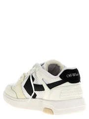 Off-White Bicolor Bovine Leather Athletic Sneakers - EU 40 | US 7