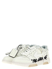 Off-White Bicolor Bovine Leather Low Top Sneakers - EU35/US5