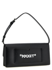 Off-White Bicolor Calfskin Shoulder Bag