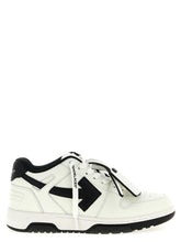 Off-White Bicolor Recycled Polyester Sneakers