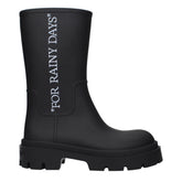 Off-White Black Cotton Ankle Boots - EU36/US6