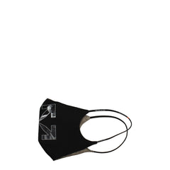 Off-White Black Cotton Facemasks - Fashion Face Masks