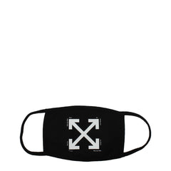 Off-White Black Cotton Facemasks - Fashion Face Masks