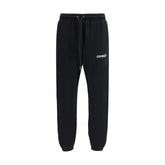 Off-White Black Cotton Joggers (Workout Pants)
